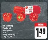 Aktuelles Paprika rot Angebot bei nah und gut in Würzburg ab 1,49 €