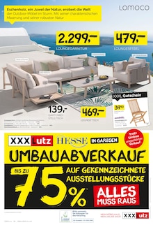 Klappstuhl im XXXLutz Möbelhäuser Prospekt "UMBAUABVERKAUF" mit 18 Seiten (Hannover)