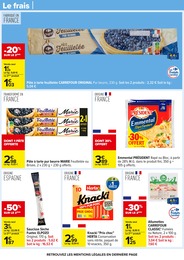 Prix et réduction Tarte dans le prospectus Carrefour en cours Offre Tarte dans le catalogue Carrefour du moment à la page 36