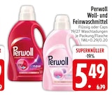 Woll- und Feinwaschmittel Flüssig im EDEKA Prospekt Woll- und Feinwaschmittel Flüssig von Perwoll im aktuellen EDEKA Prospekt für 5,49 €