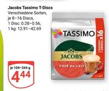 Tassimo T-Discs Angebote von Jacobs bei GLOBUS Pulheim für 4,44 €