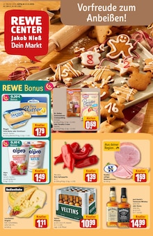 REWE Prospekt der Woche "Dein Markt" Seite 1, 17.11.2025 bis 22.11.2025 für Heidenheim Aktueller REWE Prospekt "Dein Markt" Seite 1 von 30 Seiten für Heidenheim