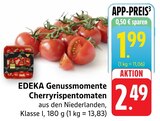 Genussmomente Cherryrispentomaten Angebote von EDEKA bei E center Sindelfingen für 1,99 €