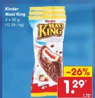 Maxi King von Kinder im aktuellen Netto Marken-Discount Prospekt für 1,29 €