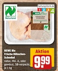 REWE Bio Frische Hähnchen-Schenkel im Angebot bei REWE in Hofheim REWE Bio Frische Hähnchen-Schenkel Angebote von Naturland bei REWE Hofheim für 9,99 €