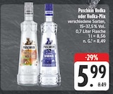 Vodka im Angebot bei EDEKA in Chemnitz Vodka Angebote von Puschkin bei EDEKA Chemnitz für 5,99 €
