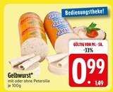 Gelbwurst  im aktuellen EDEKA Prospekt für 0,99 €