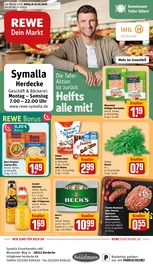REWE Supermarkt Prospekt der aktuellen Woche mit 27 Seiten, gültig von 23.02.2026 bis 28.02.2026, in Wetter und Umgebung Aktueller REWE Supermarkt Prospekt in Wetter und Umgebung, "Dein Markt" mit 27 Seiten, 23.02.2026 - 28.02.2026