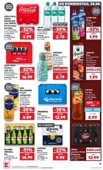 Coca Cola im aktuellen Kaufland Prospekt (Halberstadt) Coca Cola im Kaufland Prospekt "Hier bin ich richtig" mit 63 Seiten (Halberstadt)