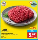 Hackfleisch gemischt im Angebot bei Netto Marken-Discount in Bautzen Hackfleisch gemischt Angebote von GUT PONHOLZ bei Netto Marken-Discount Bautzen für 5,49 €