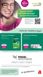 Aktueller mea - meine apotheke Apotheken Prospekt in Saarbrücken und Umgebung, "Unsere August-Angebote" mit 4 Seiten, 01.08.2025 - 31.08.2025