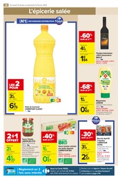 Prix et réduction Huile de tournesol dans le prospectus Carrefour Market en cours Offre Huile de tournesol dans le catalogue Carrefour Market du moment à la page 26