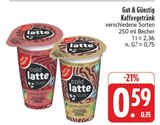 Kaffeegetränk im Angebot bei EDEKA in Coburg Kaffeegetränk Angebote von Gut & Günstig bei EDEKA Coburg für 0,59 €