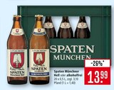 Münchner Hell im Angebot bei Marktkauf in Ulm Münchner Hell Angebote von Spaten bei Marktkauf Ulm für 13,99 €