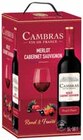 Vin de france merlot cabernet sauvignon rouge - CAMBRAS en promo chez Intermarché Varennes-Vauzelles à 9,72 €