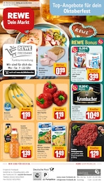 REWE Prospekt für Dortmund mit 30 Seiten REWE Prospekt "Dein Markt" für Dortmund, 30 Seiten, 15.09.2025 - 20.09.2025