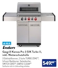Gasgrill Kansas Pro 3 SIK Turbo II Angebote von Enders bei ALDI SÜD Mönchengladbach für 549,00 €