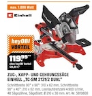 ZUG-, KAPP- UND GEHRUNGSSÄGE „TC-SM 2131/2 DUAL“ Angebote von Einhell bei OBI Wuppertal für 129,99 €