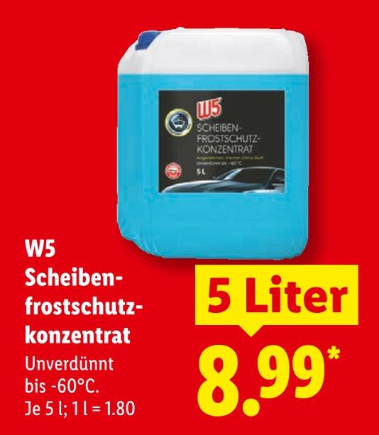 Scheibenfrostschutzkonzentrat