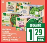 Kaisergemüse oder Junge Erbsen oder Broccoli oder Blattspinat von EDEKA Bio im aktuellen EDEKA Prospekt für 1,29 €