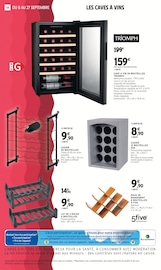 Promos Electroménager dans le catalogue "FOIRE AUX VINS" de Intermarché Hyper Electroménager en promo dans le catalogue Intermarché Hyper à la page 58