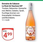 Le Rosé de Vaucluse IGP im Angebot bei GLOBUS in Altenburg Le Rosé de Vaucluse IGP Angebote von Domaine de Cabasse bei GLOBUS Altenburg für 4,99 €