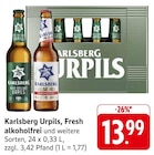 Urpils im Angebot bei E center in Ottweiler Urpils Angebote von Karlsberg bei E center Ottweiler für 13,99 €