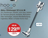 Akku-/Stielsauger S2 SC202 im V-Markt Prospekt Akku-/Stielsauger S2 SC202 von hoogo im aktuellen V-Markt Prospekt für 129,00 €