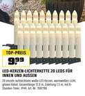 LED-Kerzen-Lichterkette Angebote bei OBI Hagen für 9,99 €