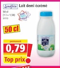 Lait demi écrémé - Landfein - Norma à Strasbourg Lait demi écrémé - Landfein en promo chez Norma Strasbourg à 0,79 €