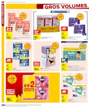 Pampers Angebote im Prospekt "GROS VOLUMES = PETITS PRIX" von Carrefour Market Pampers Angebote im Prospekt "GROS VOLUMES = PETITS PRIX" von Carrefour Market auf Seite 6