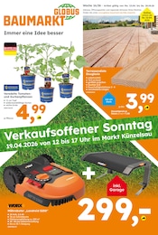 Aktueller Globus-Baumarkt Prospekt, "Immer eine Idee besser", mit Angeboten der Woche, gültig von 12.04.2026 bis 12.04.2026