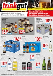 Aktueller Trinkgut Prospekt, "Aktuelle Angebote", mit Angeboten der Woche, gültig von 20.04.2026 bis 20.04.2026