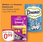 Whiskas Katzensnack Angebote von Whiskas bei GLOBUS Rostock für 0,99 €
