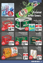 Bitburger im EDEKA Prospekt in Bünde Aktueller EDEKA Prospekt mit Bitburger, "Aktuelle Angebote", Seite 19