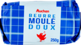 BEURRE MOULÉ DOUX AUCHAN - AUCHAN - Auchan Hypermarché à Antibes BEURRE MOULÉ DOUX AUCHAN - AUCHAN en promo chez Auchan Hypermarché Antibes à 5,30 €