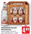 Schwarzwald-Sprudel Mineralwasser bei EDEKA im Prospekt "" für 4,49 €