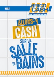 WC Angebote im Prospekt "ALLONS-Y CASH SUR LA SALLE DE BAINS" von Brico Cash auf Seite 1