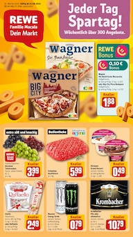 Aktueller REWE Guxhagen Prospekt "Dein Markt" mit 30 Seiten