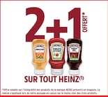 Intermarché Saint-Pons-de-Thomières - Promo 2+1 OFFERT SUR TOUT HEINZ Promo 2+1 OFFERT SUR TOUT HEINZ à dans le catalogue Intermarché à Saint-Pons-de-Thomières