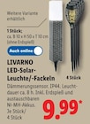LED-Solar-Leuchte/-Fackeln im aktuellen Prospekt bei Lidl in Boos