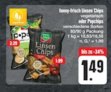 Aktuelles Linsen Chips oder Popchips Angebot bei E center in Erlangen ab 1,49 €