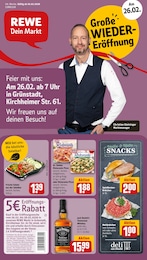 REWE Prospekt für Kleinkarlbach mit 29 Seiten REWE Prospekt für Kleinkarlbach: „Dein Markt”, 29 Seiten, 23.02.2026 - 28.02.2026