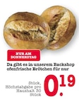 ofenfrische Brötchen im Angebot bei E center in Ettlingen ofenfrische Brötchen Angebote bei E center Ettlingen für 0,19 €