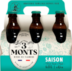 BIÈRE SAISON 3 MONTS - 3 MONTS en promo chez Auchan Hypermarché Saint-Nazaire à 5,18 €