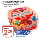 Thunfisch-Salat im Angebot bei GLOBUS in Bensheim Thunfisch-Salat Angebote von Saupiquet bei GLOBUS Bensheim für 2,29 €