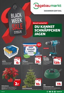 Hagebaumarkt Haar Prospekt der aktuellen Woche, gültig von 23.11.2022 bis 29.11.2022 Aktueller Hagebaumarkt Haar Prospekt "DU KANNST SCHNÄPPCHEN JAGEN" mit 8 Seiten