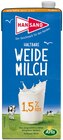 Haltbare oder frische Weidemilch im Angebot bei REWE in Osnabrück Haltbare oder frische Weidemilch Angebote von Hansano bei REWE Osnabrück für 1,39 €