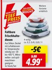 Faltbare Frischhaltedosen Angebote bei Lidl Mühlhausen für 4,99 €