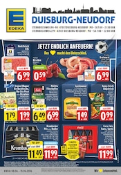 EDEKA Supermarkt Prospekt der aktuellen Woche mit 26 Seiten, gültig von 08.06.2026 bis 13.06.2026, in Duisburg und Umgebung Aktueller EDEKA Supermarkt Prospekt in Duisburg und Umgebung, "Aktuelle Angebote" mit 26 Seiten, 08.06.2026 - 13.06.2026